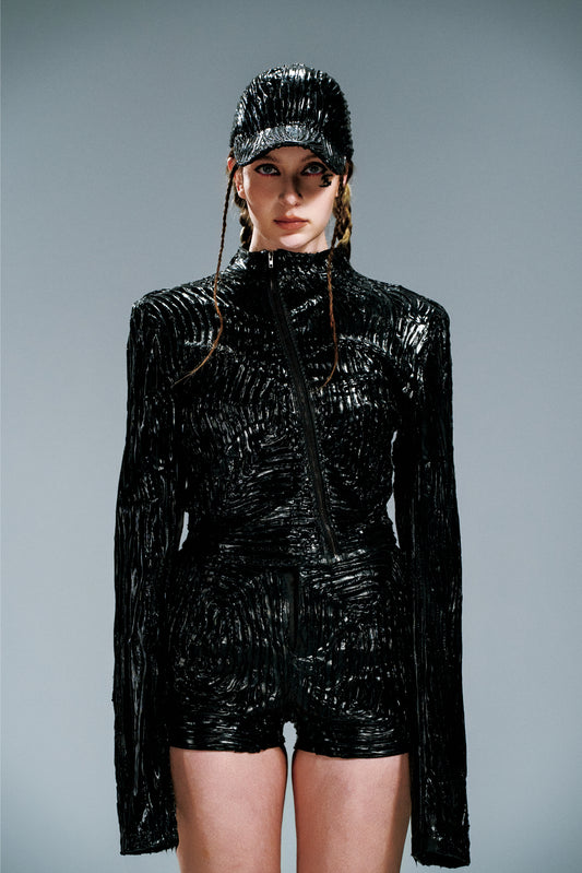 AWJW-001 Volt Shell Jacket – Obsidian
