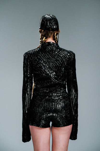 AWJW-001 Volt Shell Jacket – Obsidian