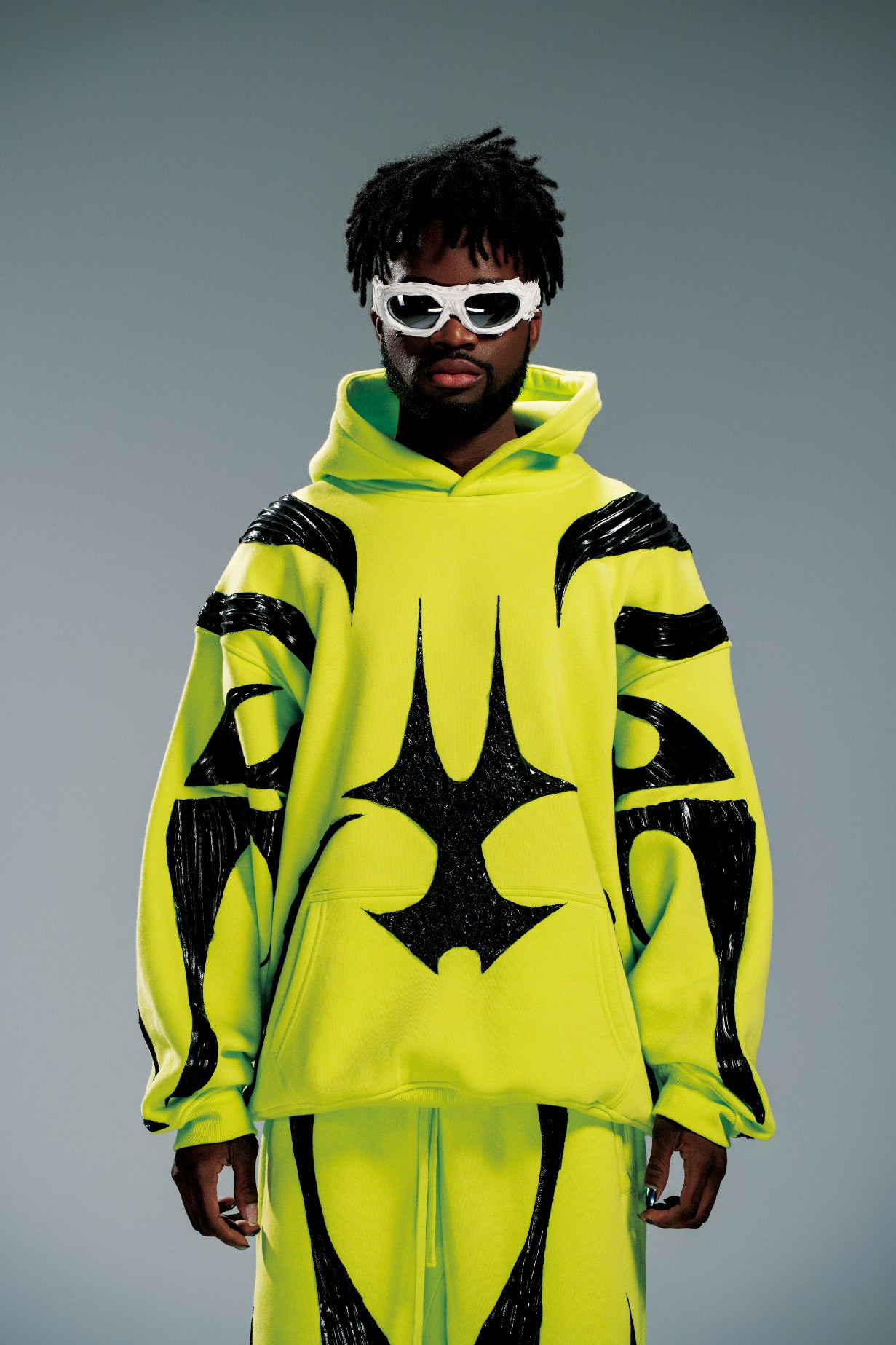 AWHM-002 Volt Flare Hoodie – Neon