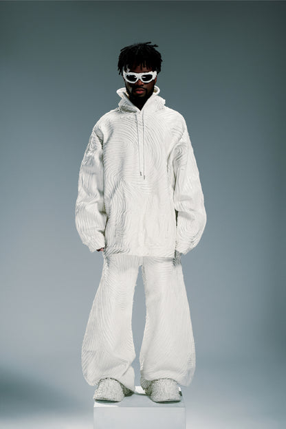栗子Lizii🌰AWHM-003 Volt Shell Hoodie – White